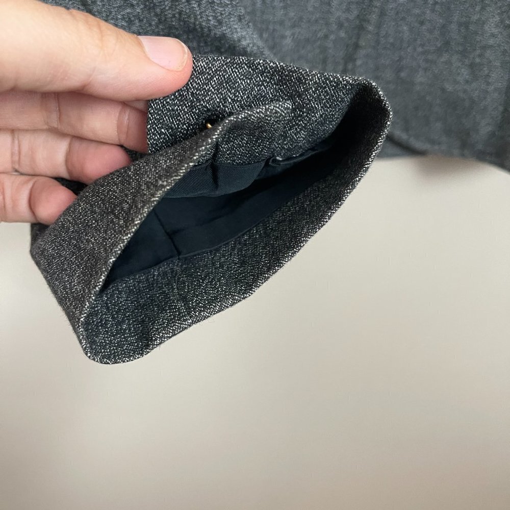 Rag & Bone Black and Grey Lined Womens Taylor Blazer Preppy Scandi Girl Size 0 - Picture 5 of 13